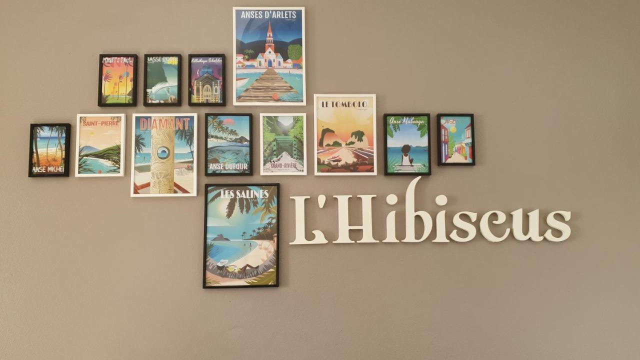 L'Hibiscus Piscine Et Plage Сент-Люс Екстер'єр фото